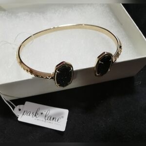 Park Lane Gold and Black Bracelet